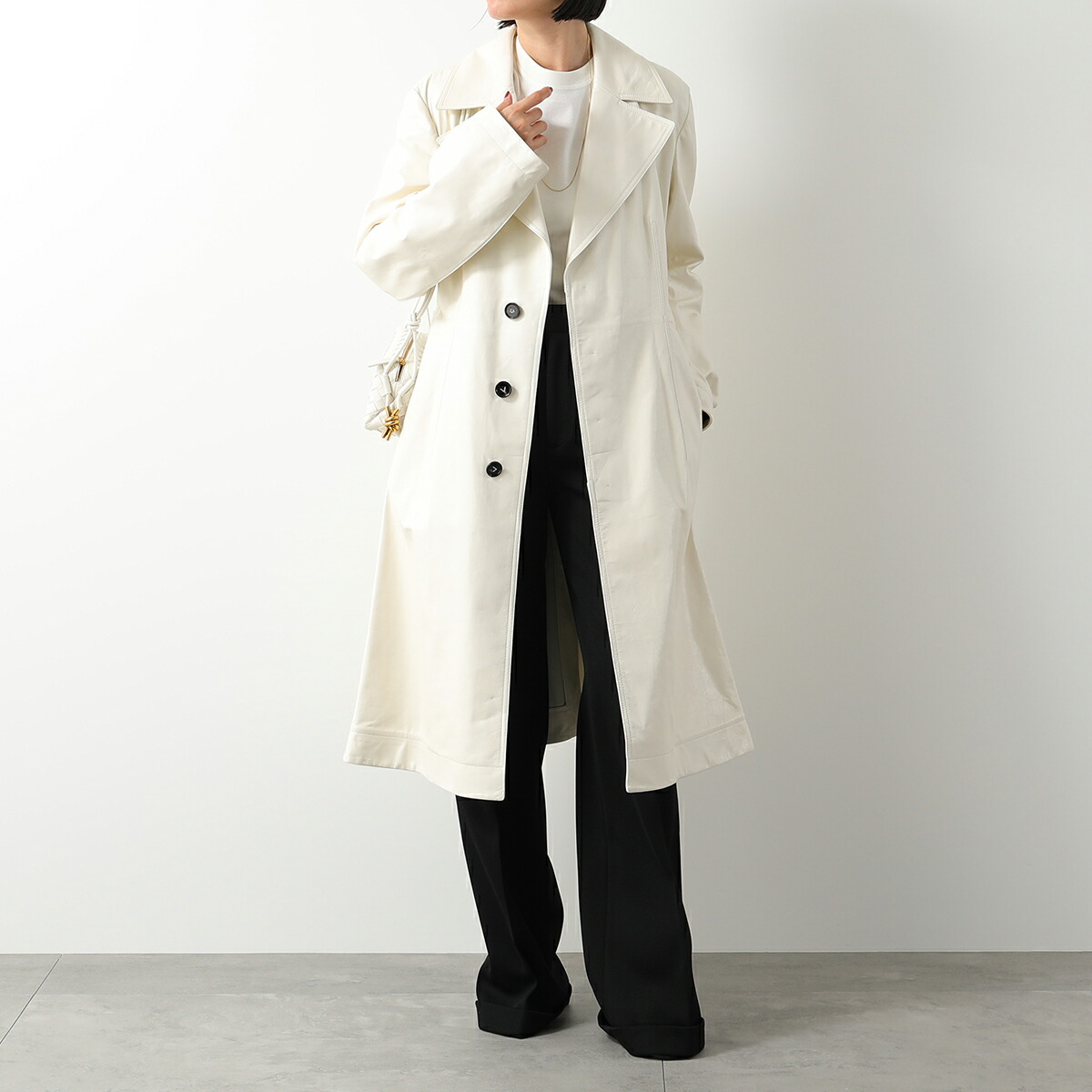 楽天市場】BOTTEGA VENETA ボッテガヴェネタ レザーコート 713813