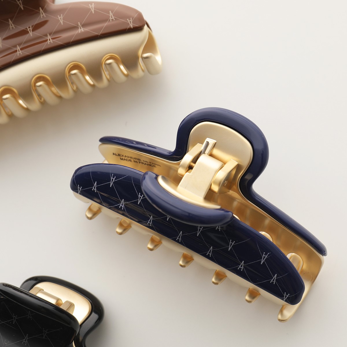 楽天市場】ALEXANDRE DE PARIS アレクサンドル ドゥ パリ ヘアクリップ