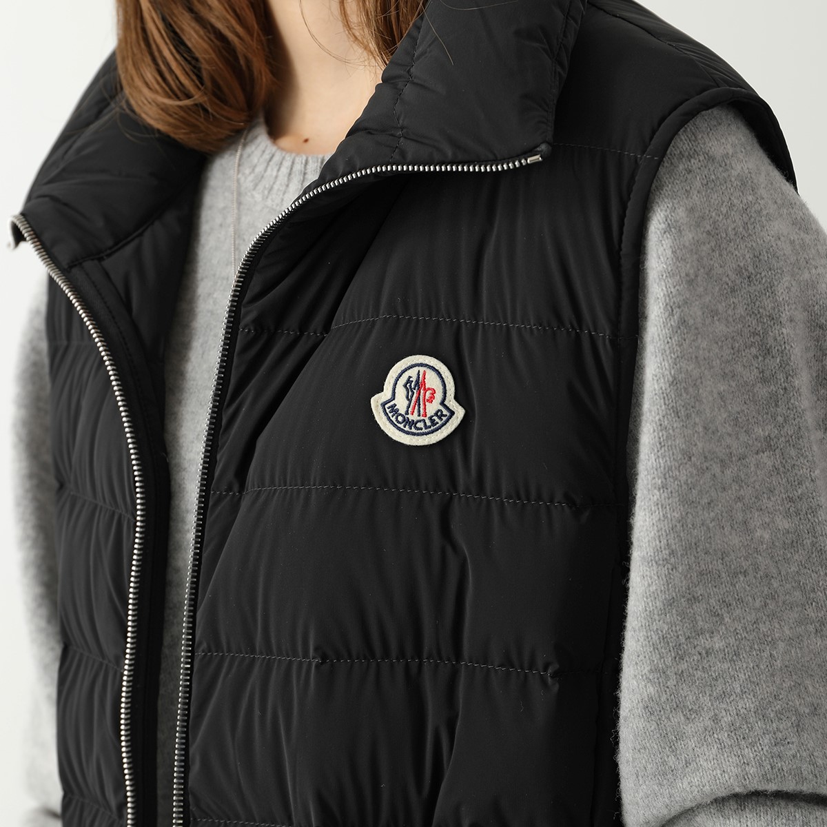 楽天市場】MONCLER モンクレール ロングダウンベスト LANDE ランデ