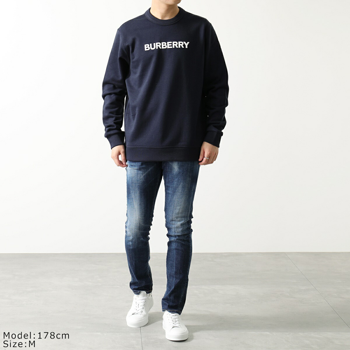 楽天市場】BURBERRY バーバリー トレーナー BURLOW 8058281 メンズ