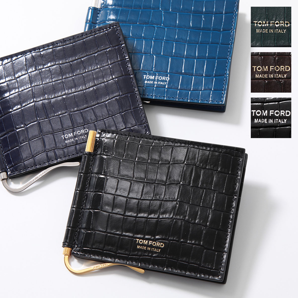 楽天市場】TOM FORD トムフォード 二つ折り財布 Y0231 LCL239G LCL239S