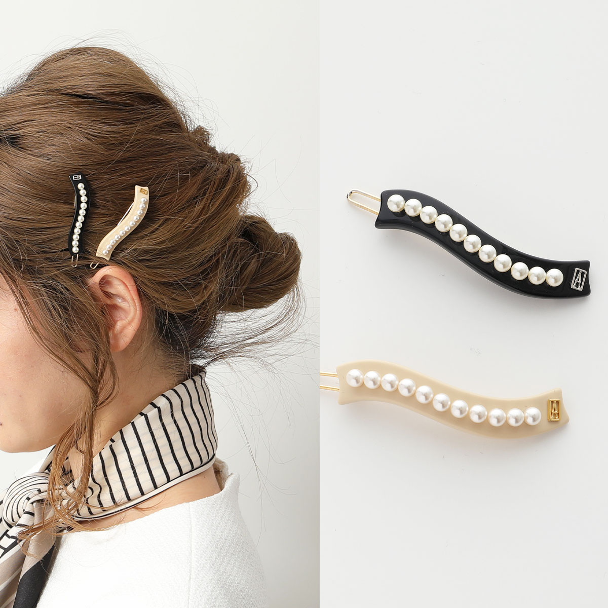 楽天市場】ALEXANDRE DE PARIS アレクサンドル ドゥ パリ ヘアピン ATB