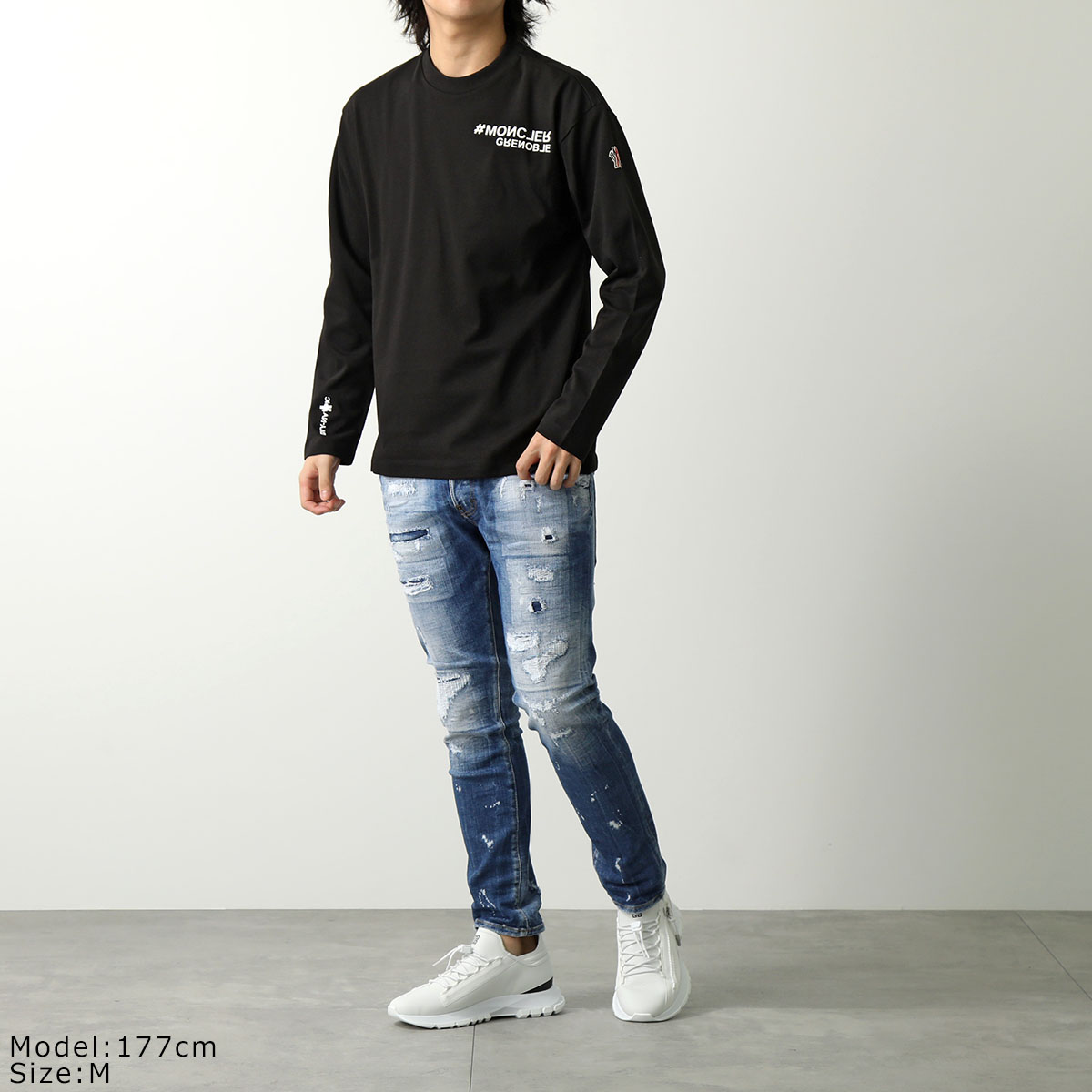 楽天市場】MONCLER GRENOBLE モンクレール グルノーブル 長袖 Tシャツ