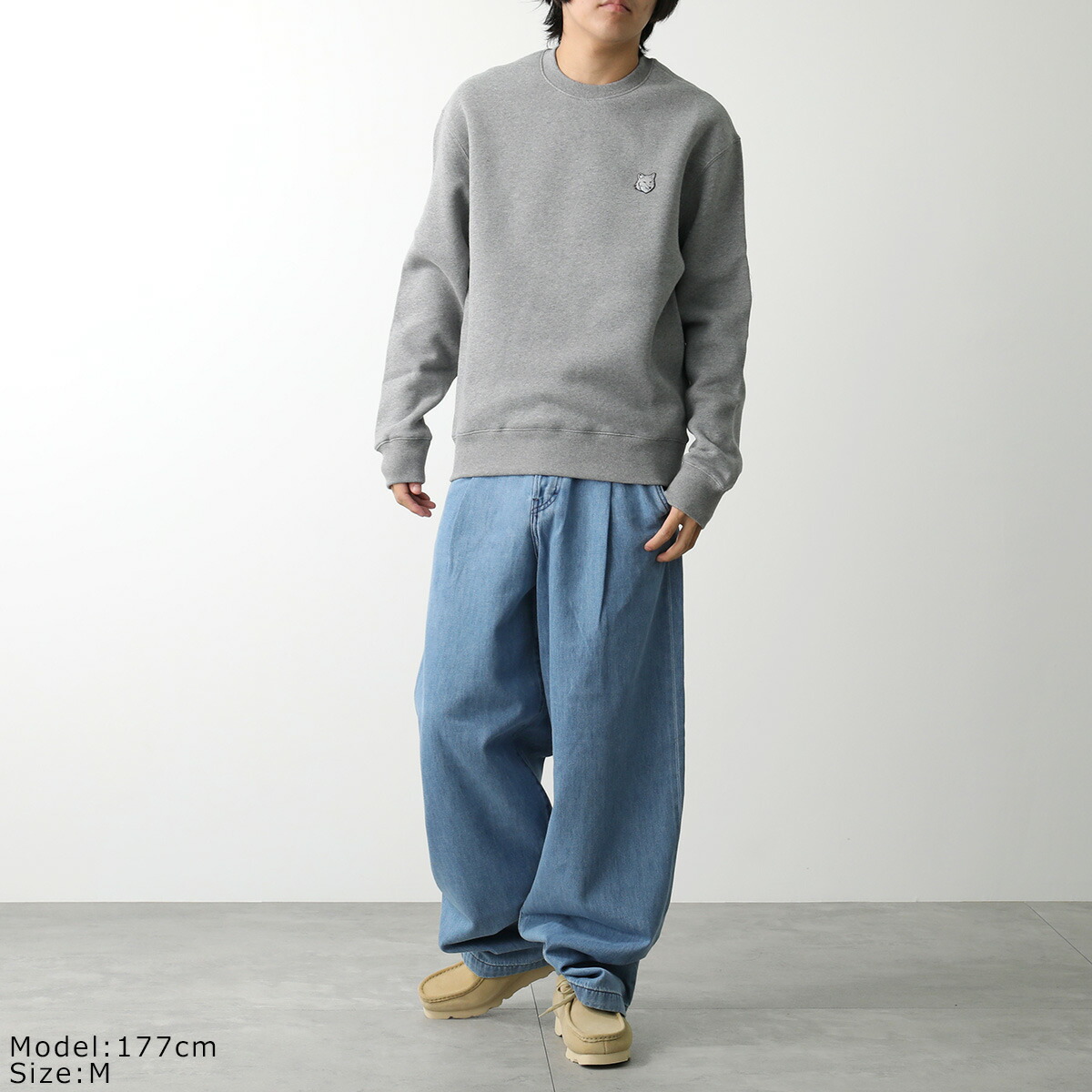 楽天市場】MAISON KITSUNE メゾンキツネ トレーナー MM00316KM0307