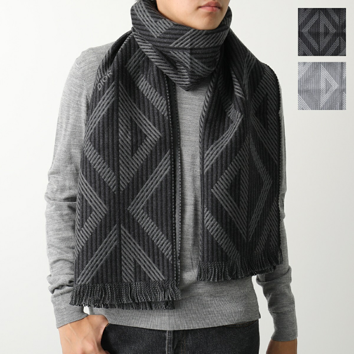 楽天市場】Dior Homme ディオール オム マフラー CD Diamond