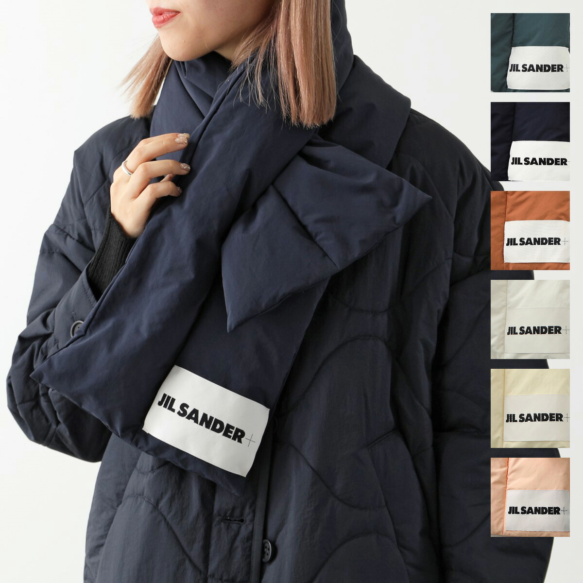 楽天市場】JIL SANDER+ ジルサンダー プラス マフラー DOWN SCARF