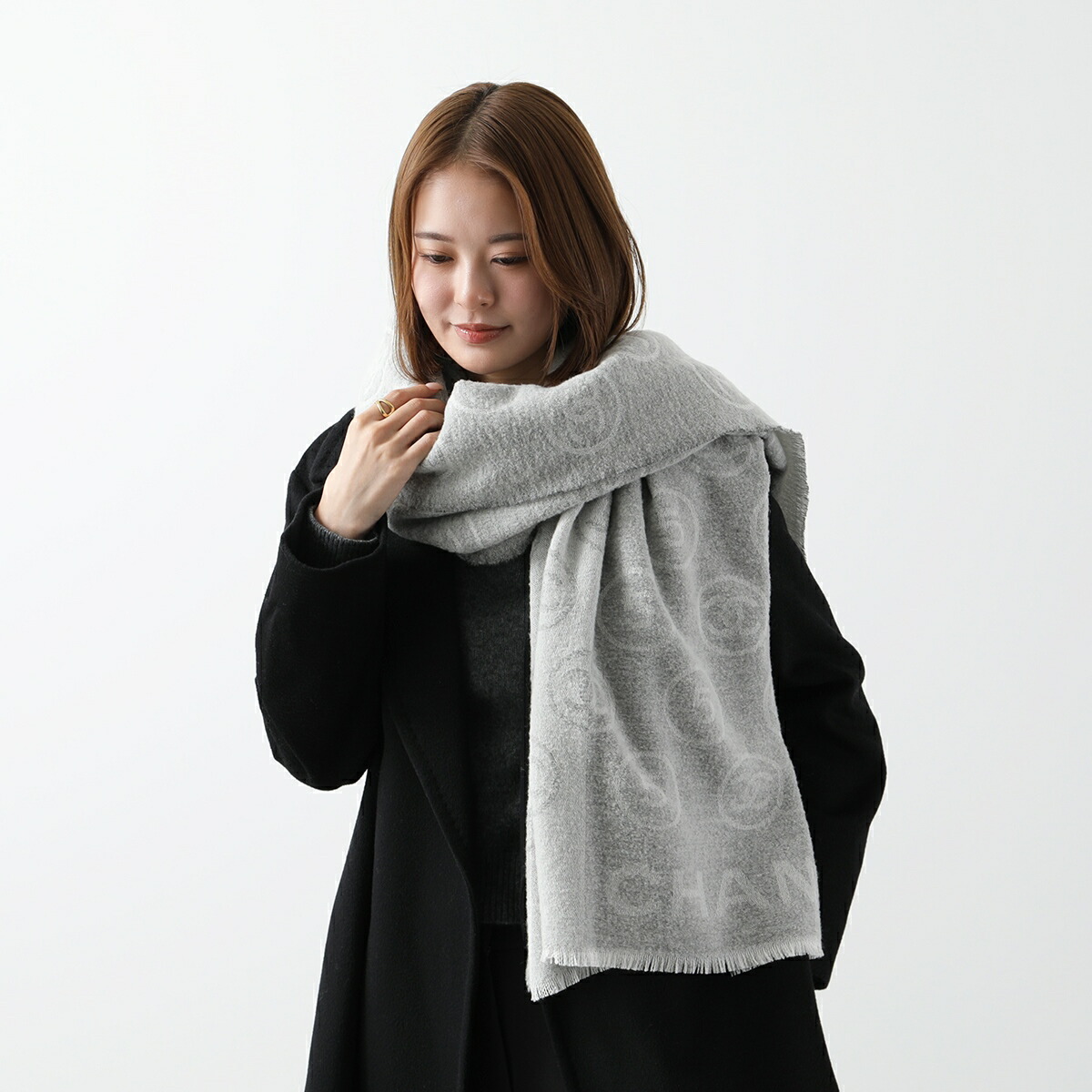 楽天市場】CHANEL シャネル マフラー AAA632 B18758 レディース