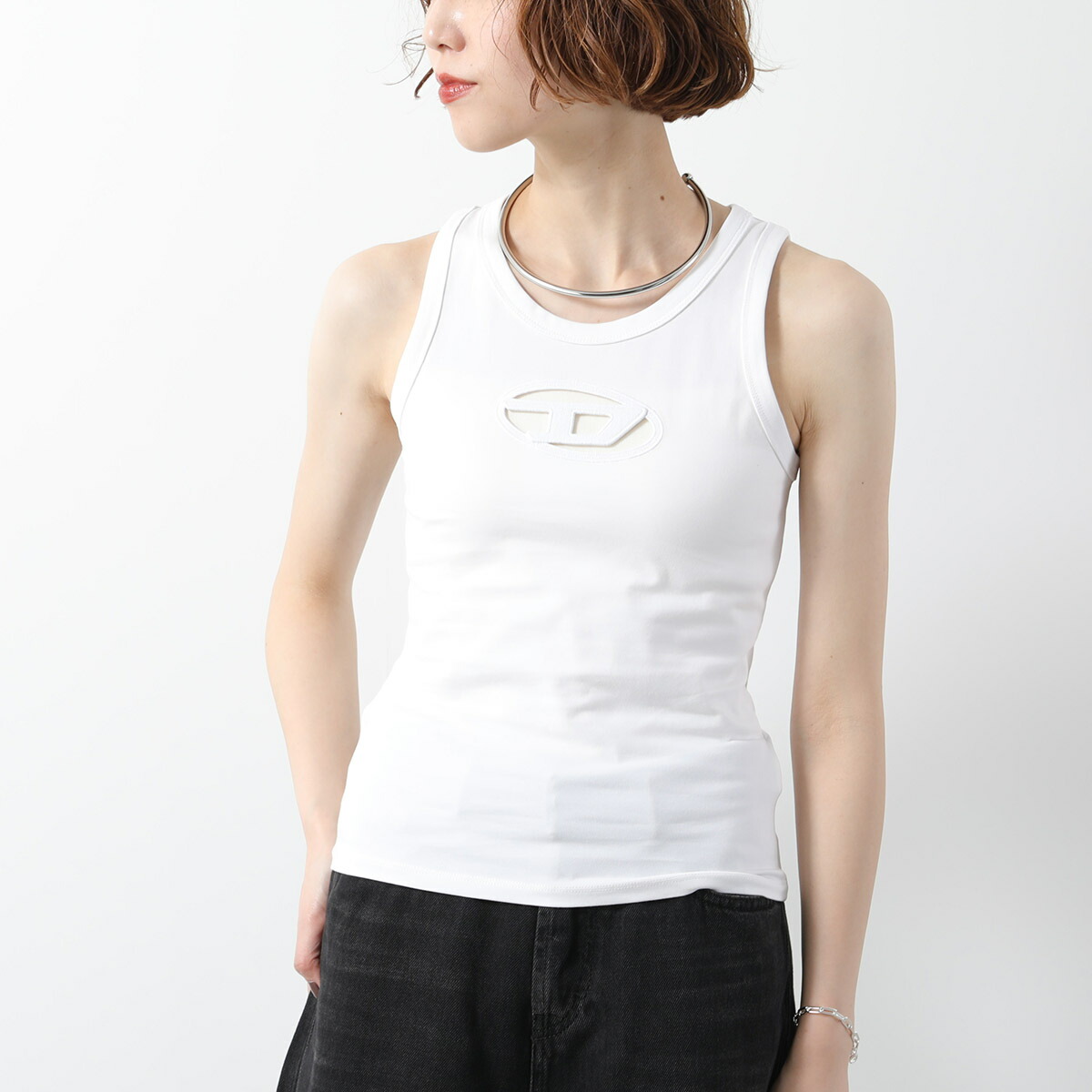 楽天市場】DIESEL ディーゼル タンクトップ T-LYNYS-OD A15703 0AFAA