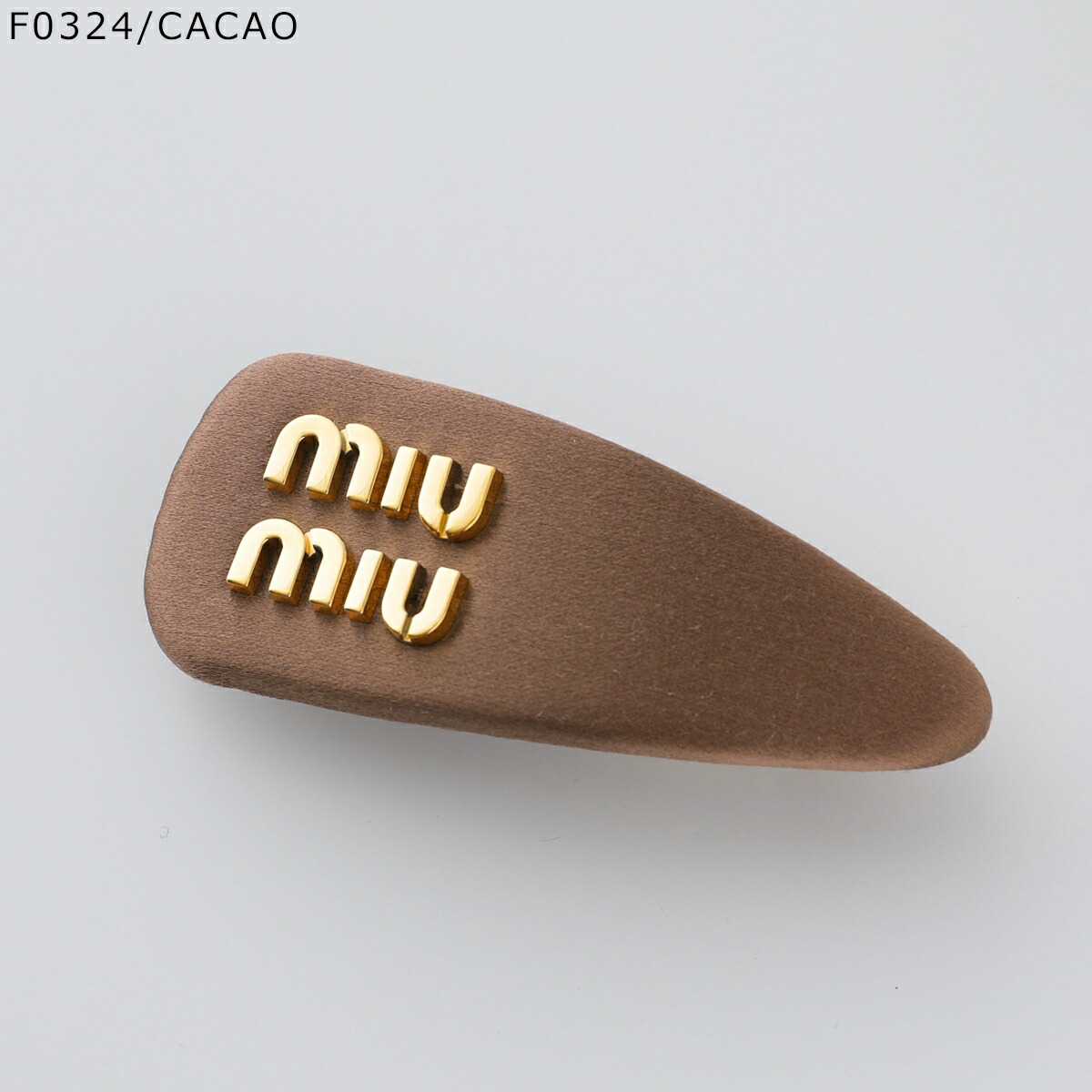 楽天市場】MIUMIU ミュウミュウ バレッタ 5IF092 049 レディース