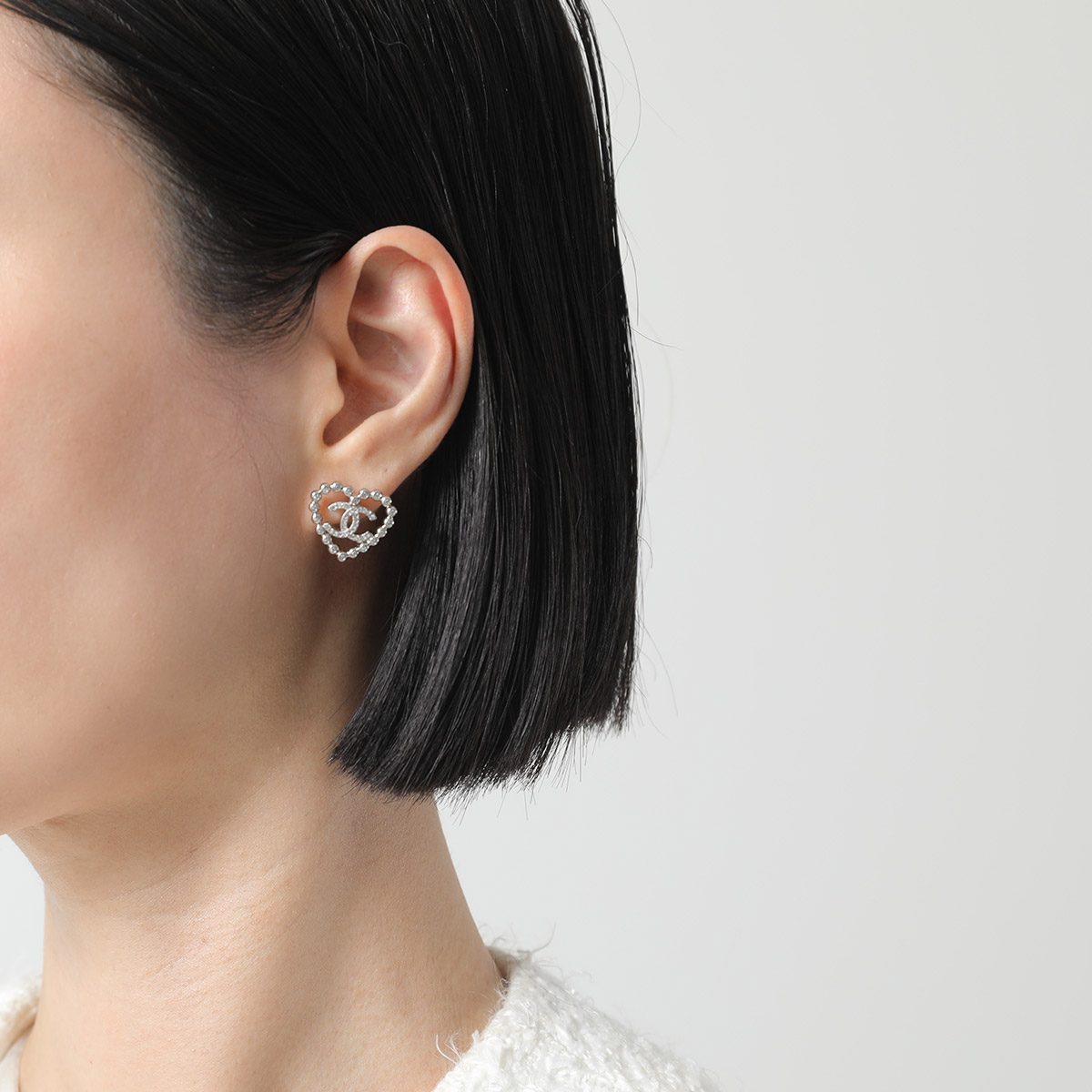 楽天市場】CHANEL シャネル ピアス ABF482 B19984 レディース ココ