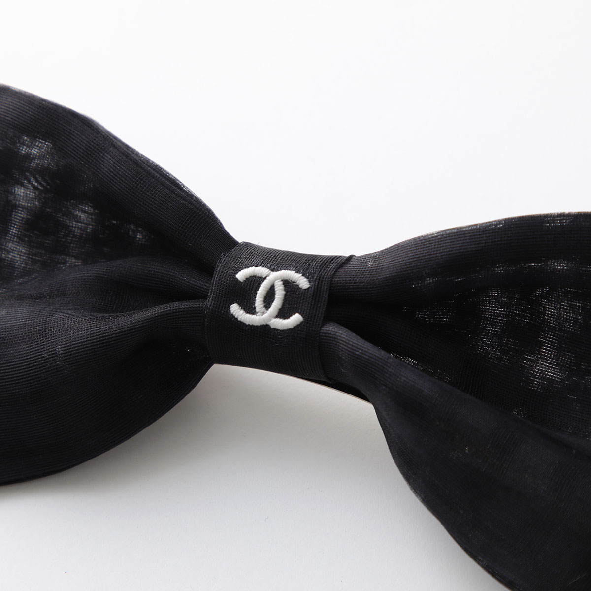 楽天市場】CHANEL シャネル ボウ バレッタ AAB048 B20489 レディース