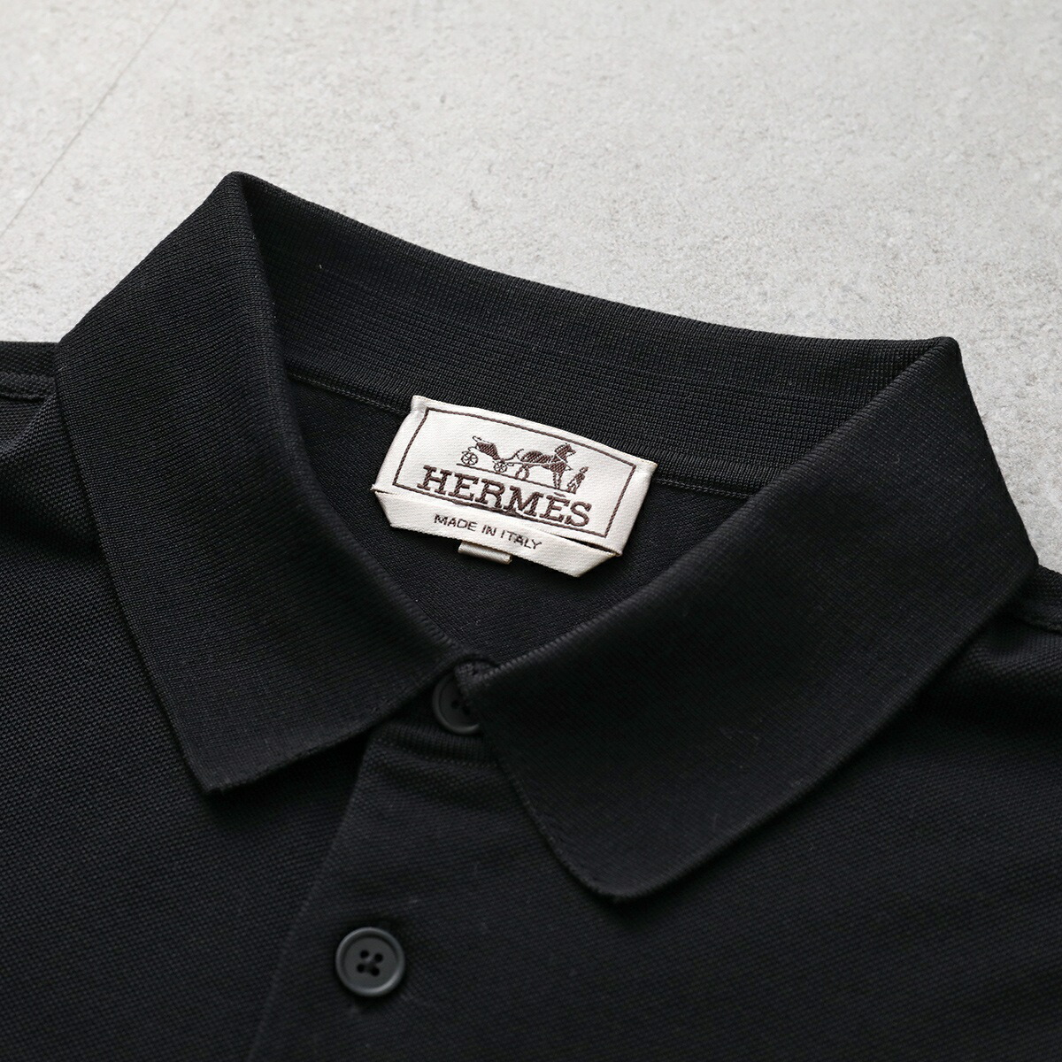 楽天市場】HERMES エルメス ポロシャツ Broderie H 「H」刺繍
