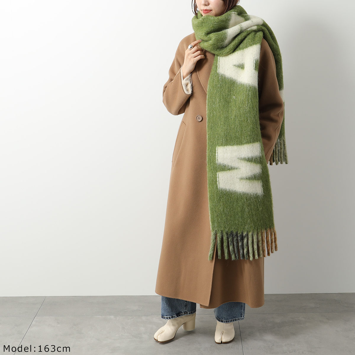 楽天市場】MARNI マルニ マフラー SCMC0103A0 UAW017 レディース ロゴ