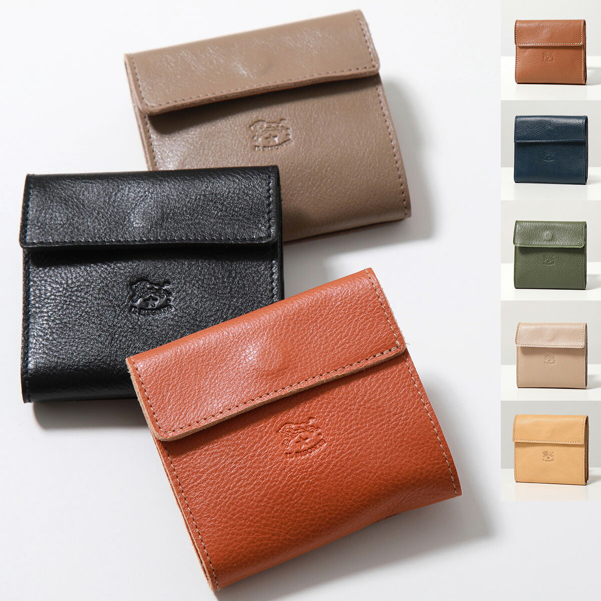 楽天市場】IL BISONTE イルビゾンテ 二つ折り財布 SMW022 PV0001