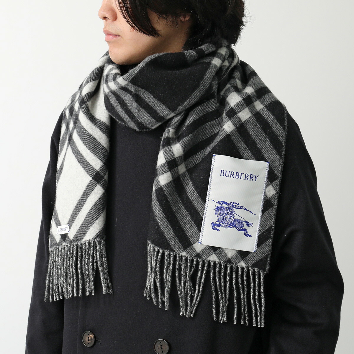 楽天市場】BURBERRY バーバリー マフラー MU 168X30 TBAR BIAS CHK