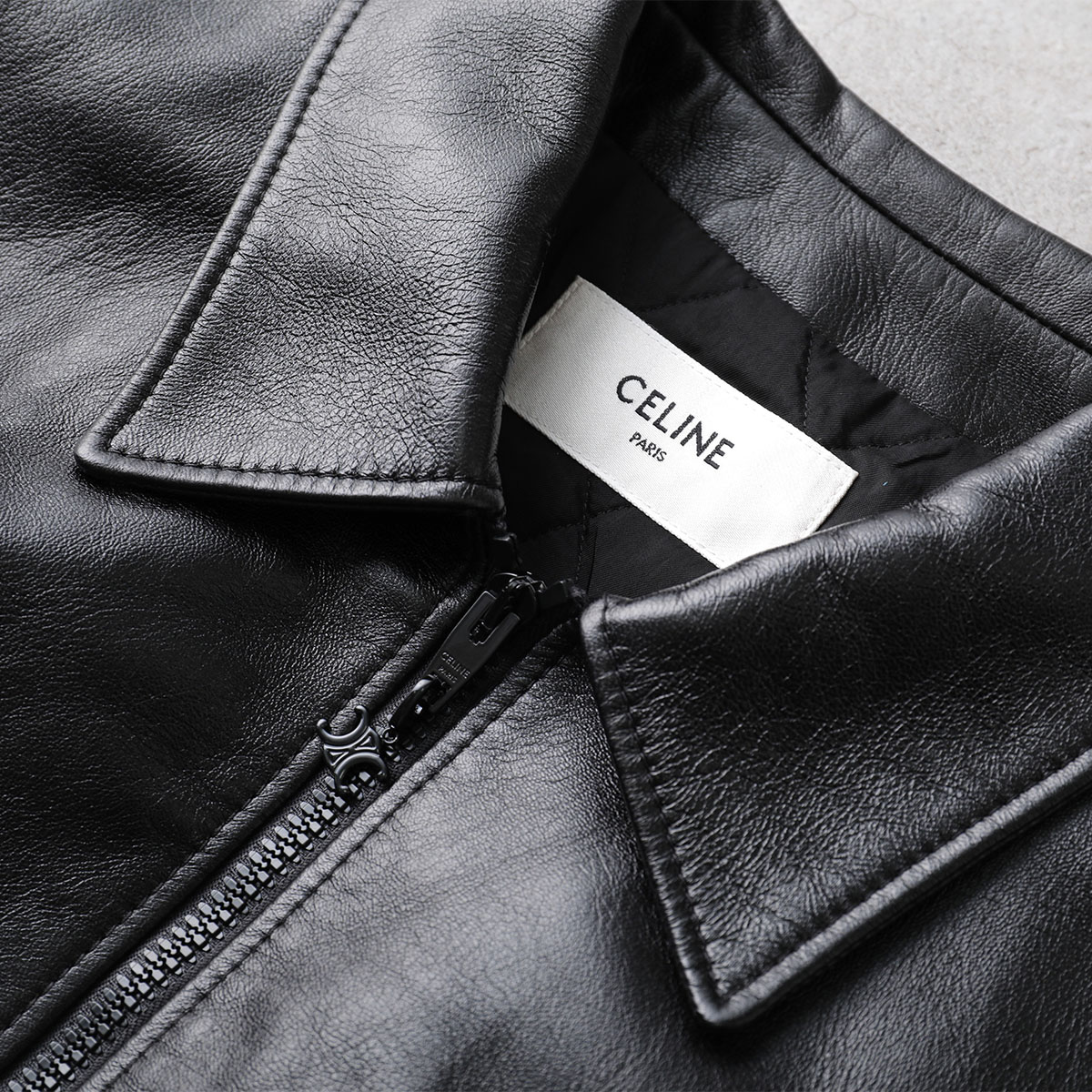 楽天市場】CELINE セリーヌ レザージャケット 968H.2EK13. 38CR メンズ