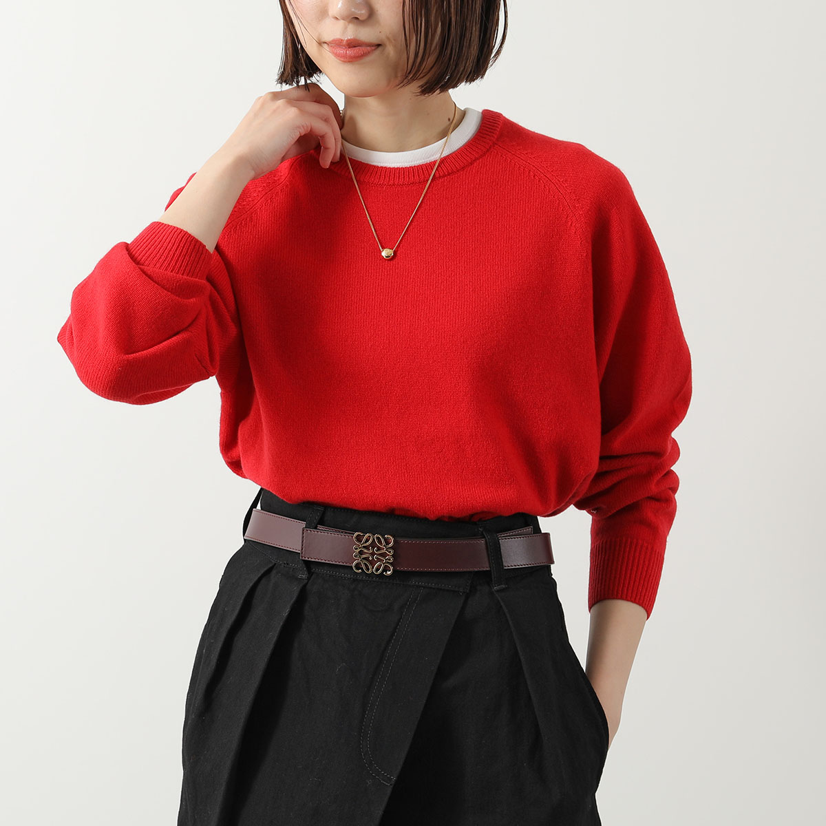 楽天市場】LOEWE ロエベ ベルト ANAGRAM REV 2.8 CM BELT アナグラム