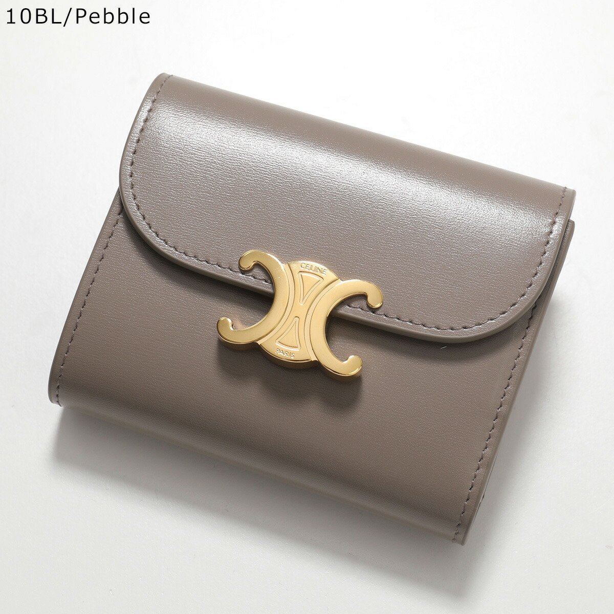 楽天市場】CELINE セリーヌ 二つ折り財布 Small Flap Wallet 10D783DPV
