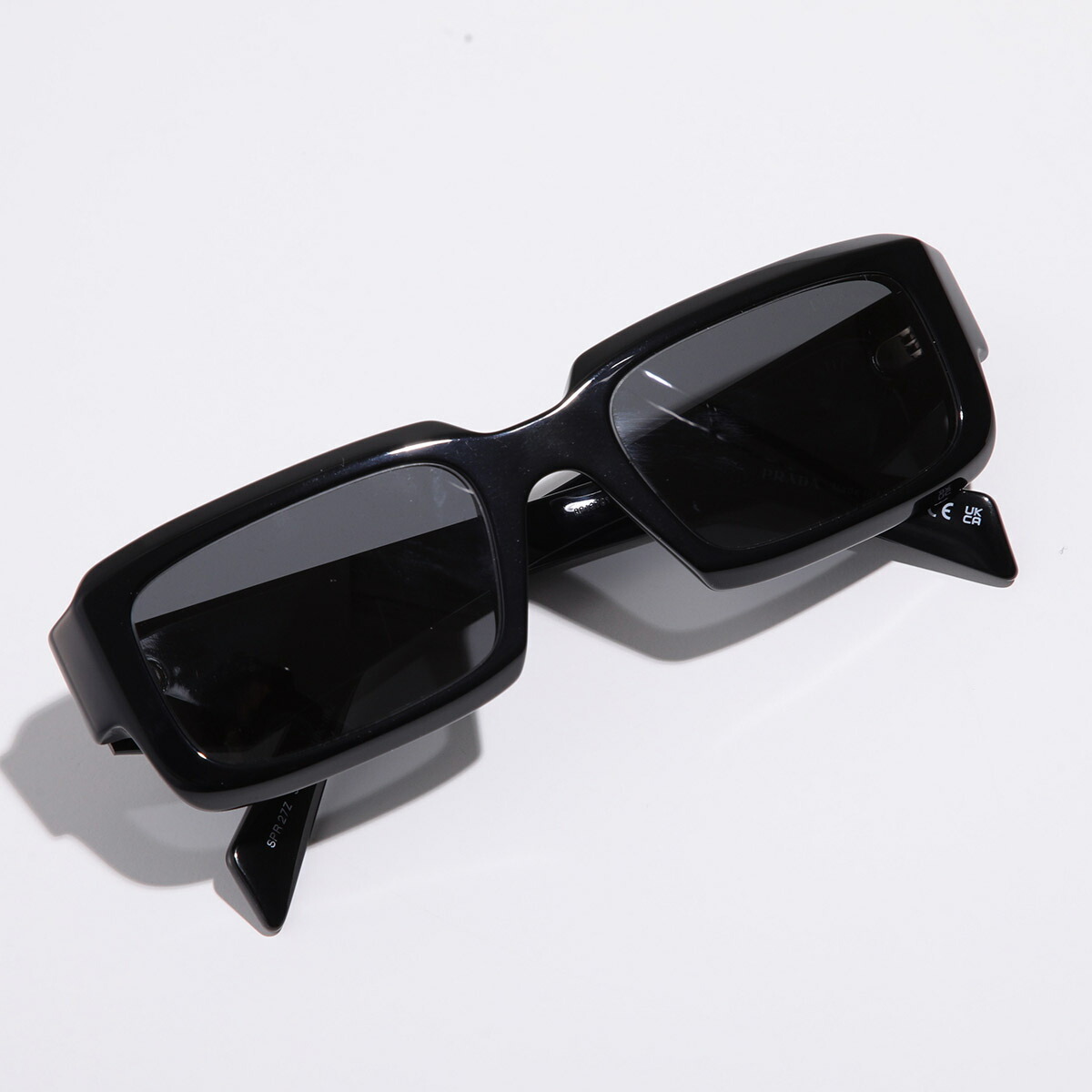 楽天市場】PRADA プラダ サングラス SPR 27Z メンズ スクエア型 セル