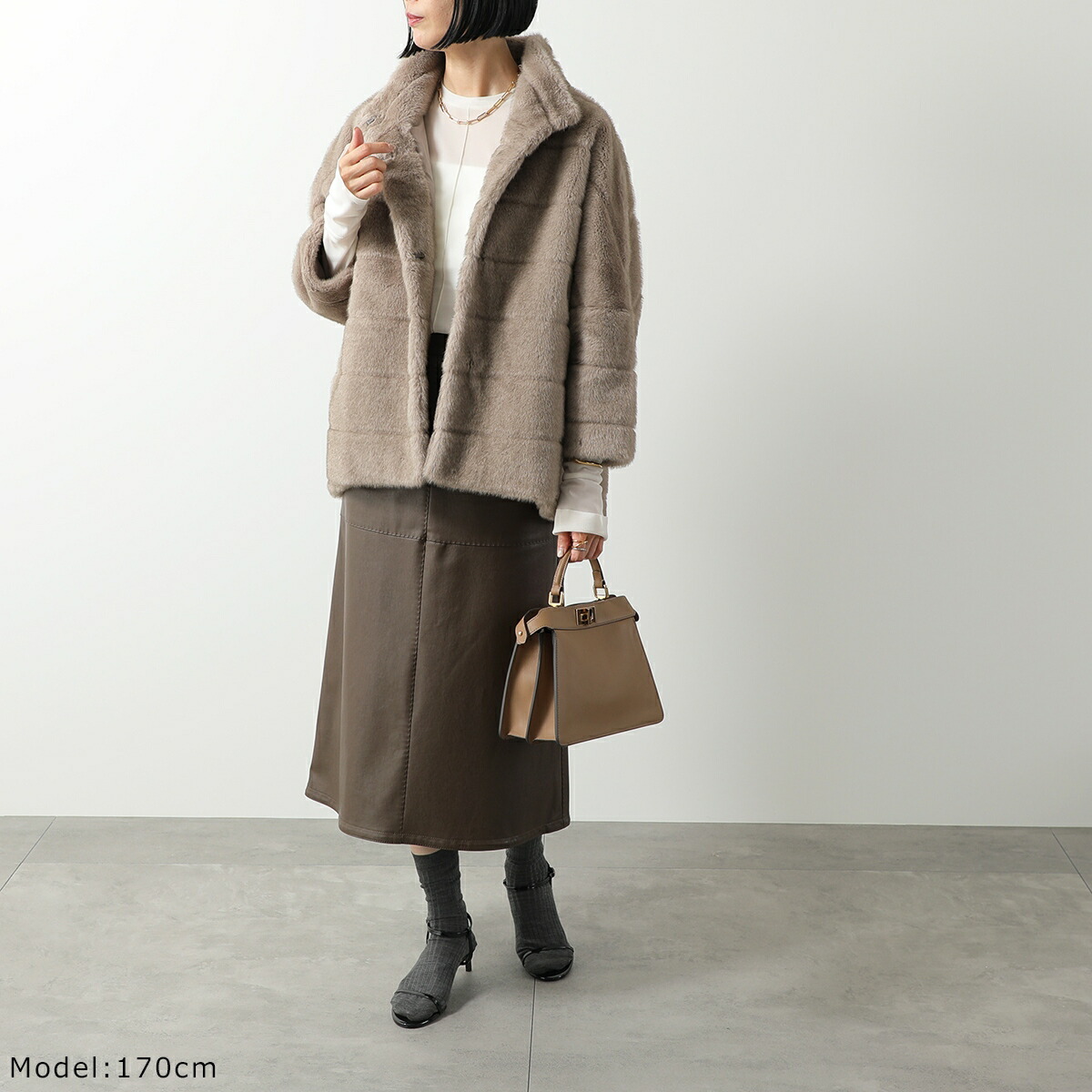 楽天市場】【Musee別注】QTUME クチューム ファーブルゾン 24559