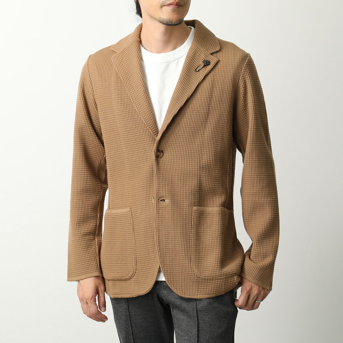 楽天市場】LARDINI ラルディーニ ニットジャケット CNCLJM56 AA65001