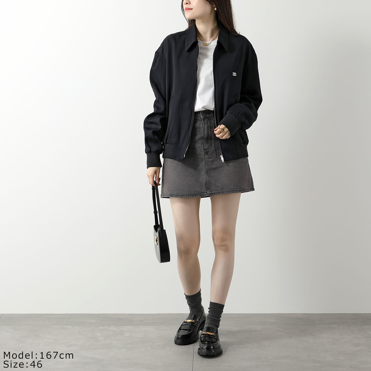 楽天市場】CELINE セリーヌ ブルゾンジャケット 2W47B585X.07MR