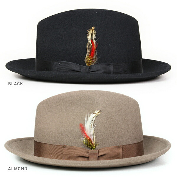 楽天市場】NEW YORK HAT ニューヨークハット Lite Felt Fedora