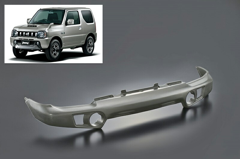 楽天市場】ジムニー ウレタンバンパー フロント用 JB23 スチール
