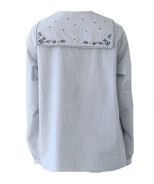 楽天市場】PAR ICI パーリッシィ カントリー刺繍 セーラーブラウス