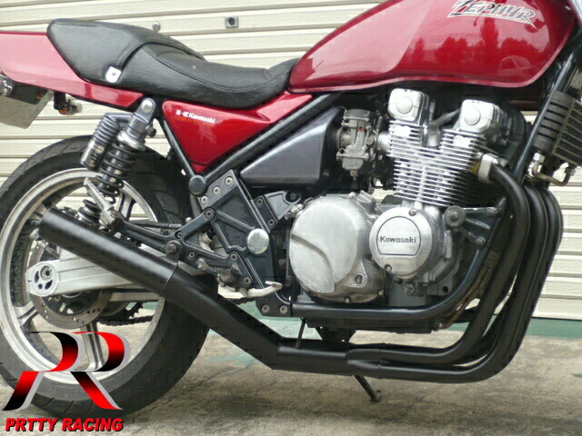 楽天市場】KAWASAKI ゼファー400/Χ ショート管 70π 新品 マフラー