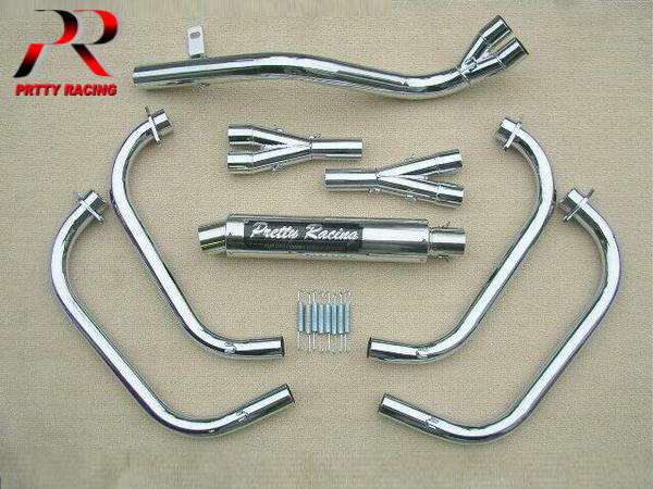 楽天市場】KAWASAKI Z400GP 分割式 42.7π (極タイプ1) PRETTY管 メッキ