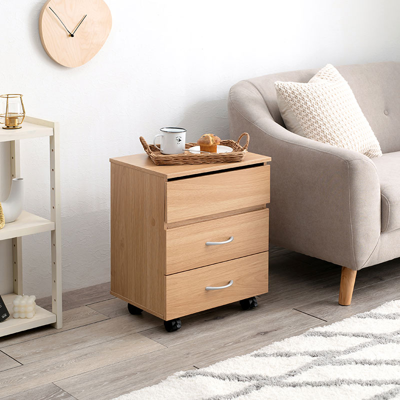 楽天市場】【土日限定☆クーポン有】ドレッサーのようなコスメワゴン