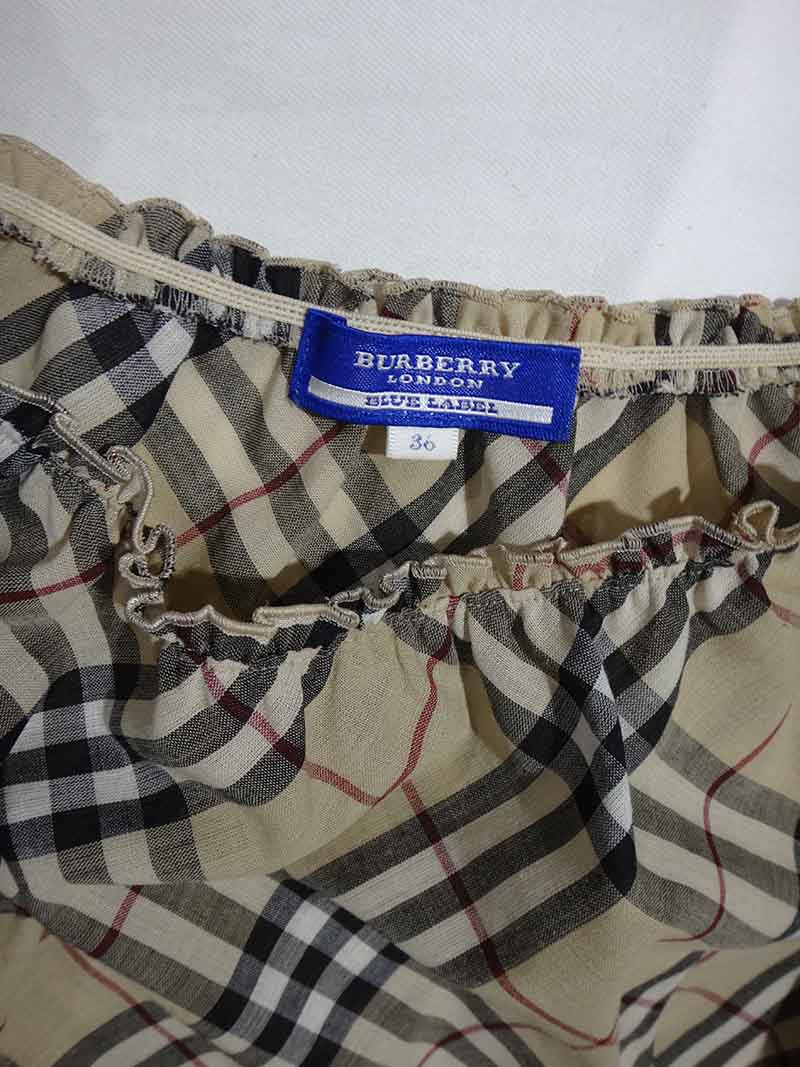 楽天市場】バーバリー ワンピース Burberry Blue Label バーバリー