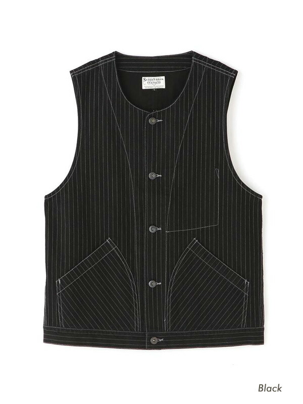 楽天市場】Schott ショット ヒッコリー ストライプ デニム ベスト