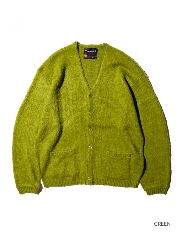 楽天市場】TOWNCRAFT タウン クラフト モヘア カーディガン モヘア調