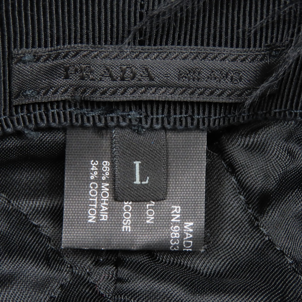 楽天市場】プラダ ファーフラップ L フライトキャップ 防寒 ハット