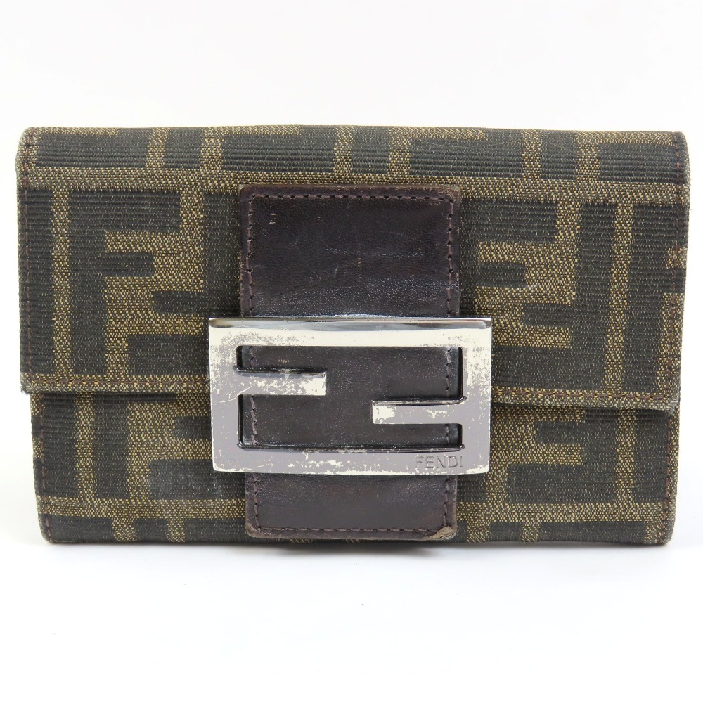 楽天市場】フェンディ 財布 ズッカ柄の通販