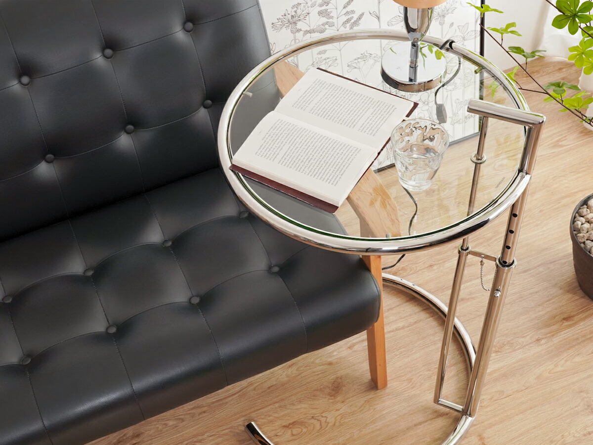 楽天市場】アイリーングレイ アジャスタブルテーブル / サイドテーブル