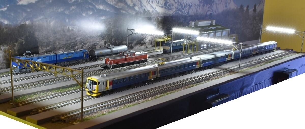 楽天市場】「送料込」鉄道模型ジオラマ展示台Nゲージ用 [90cm