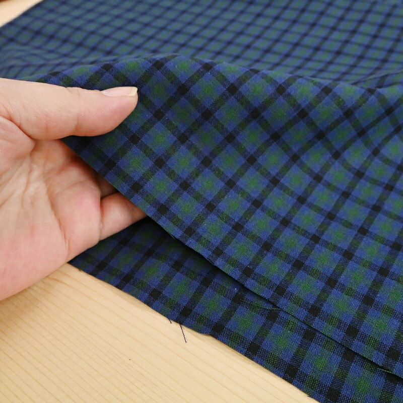 楽天市場】ファミリア風 チェック 先染 (50cm単位) YK7000-77 布 先
