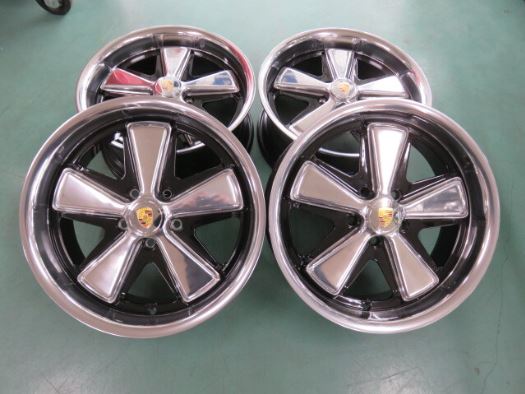 楽天市場】VW 空冷 ポルシェアロイ FUCHS 17X7J 5H 112 +35 ホイール