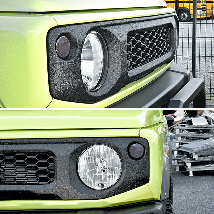 楽天市場】ジムニー JB64W JB74W JC74W ハニカムメッシュ グリル