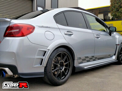 楽天市場】WRX S4/STI (VAG/VAB) サイドアンダースポイラー メーカー