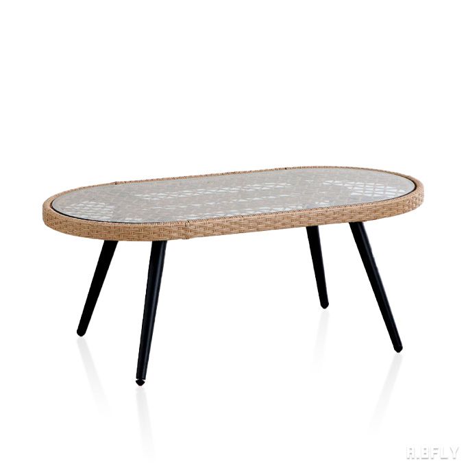 楽天市場】リビングテーブル 楕円形 センターテーブル ソファテーブル