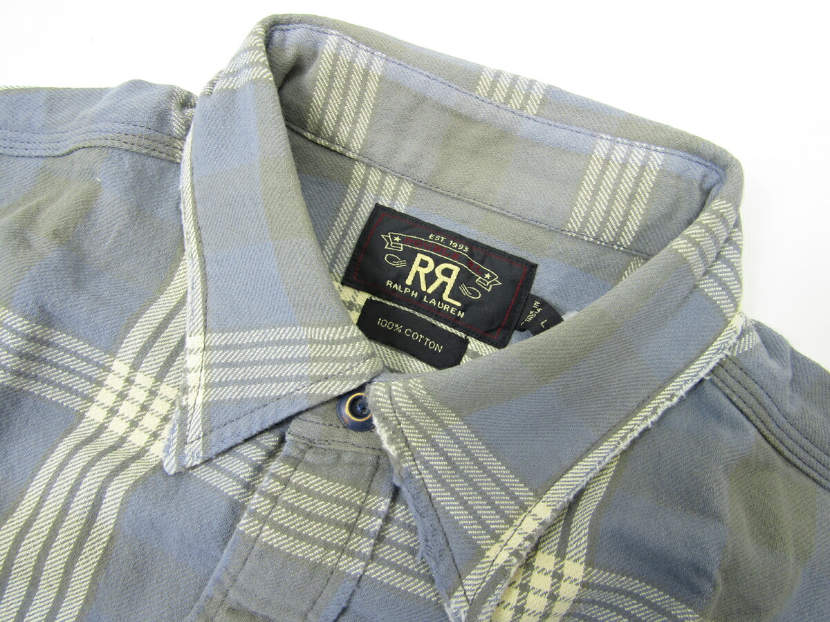 楽天市場】RRL ダブルアールエル ラルフローレン コットン チェック