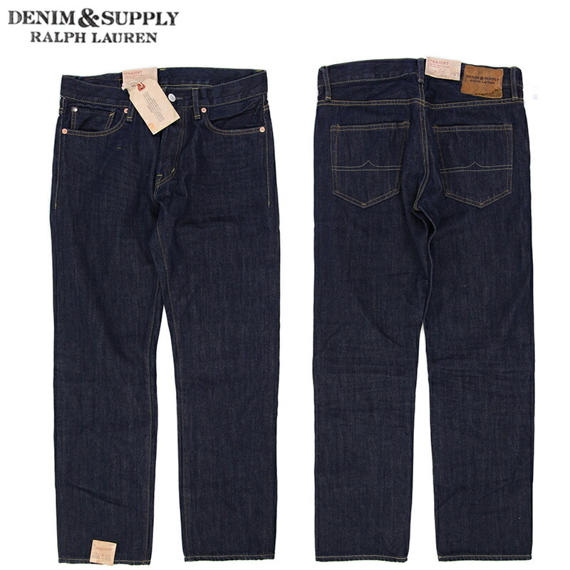 楽天市場】Denim & Supply Ralph Lauren Men's Straight Denim Pants
