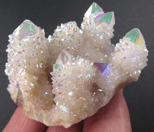 楽天市場】エンジェルオーラスピリットクォーツ クラスター原石 85.1g