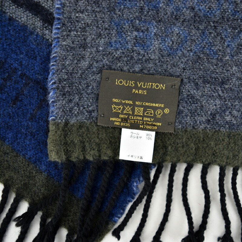 楽天市場】ルイヴィトン マフラー エシャルプ LV スティッカー M70039