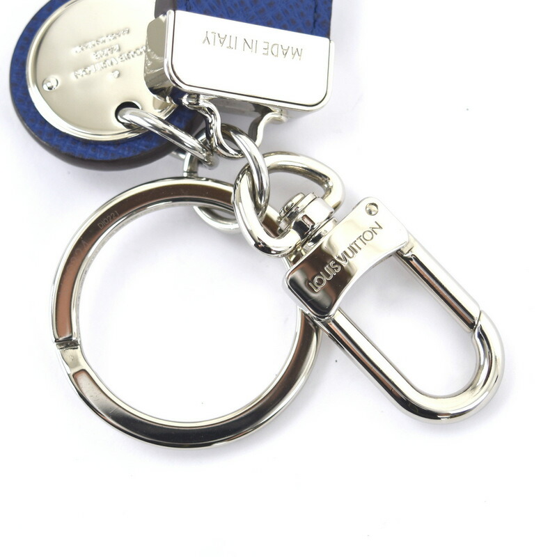 こ*く様 ルイヴィトン キーリング LOUIS VUITTON 青 org.jpg
