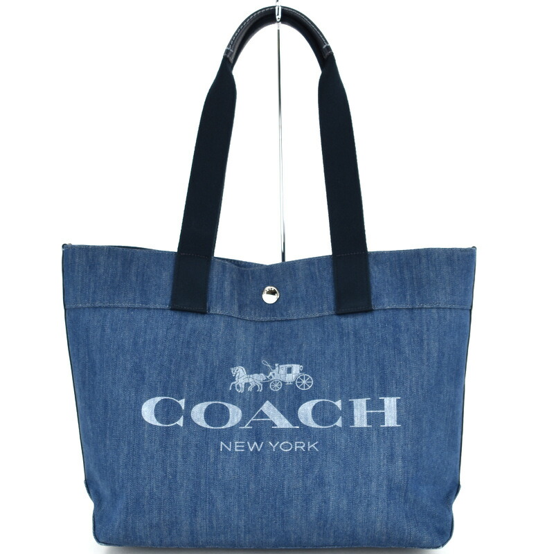 楽天市場】コーチ バッグ レディース トートバッグ デニム F67415